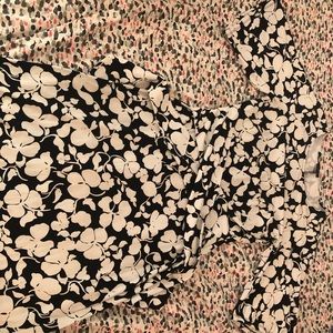 Black and white dress